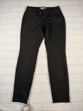 Michael Kors Dark Grey Chino-Style Pants - Classic Slim Fit